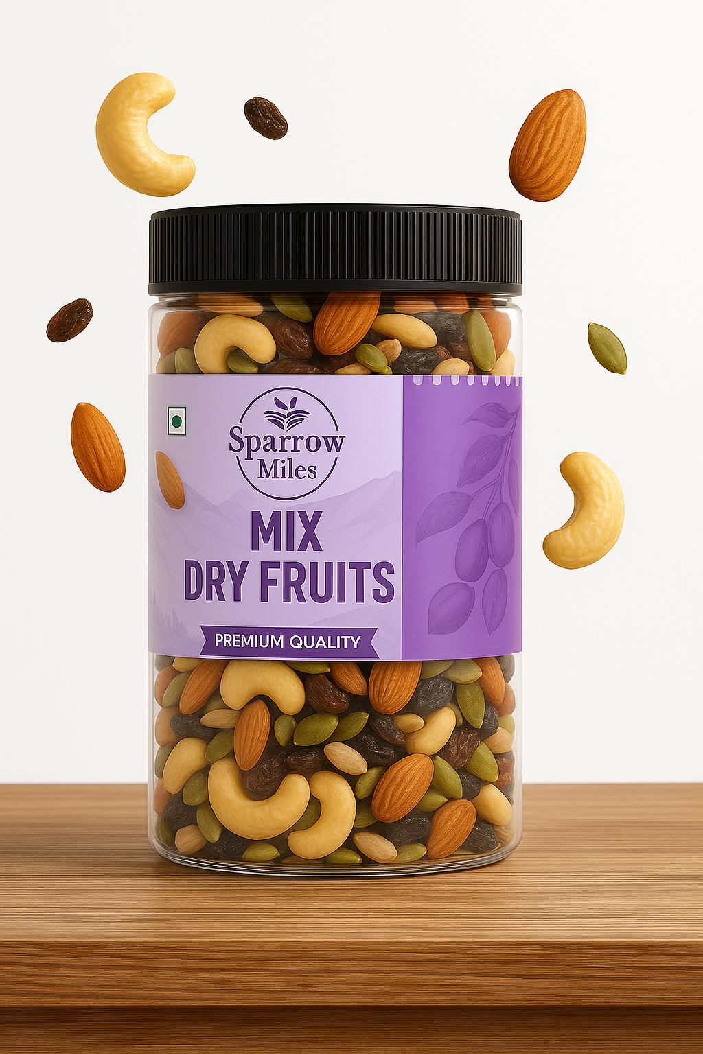 Sparrow Miles Premium Dry Fruits Mix Rich In Minerals