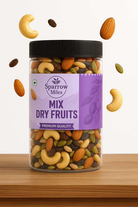 Sparrow Miles Premium Dry Fruits Mix Rich In Minerals
