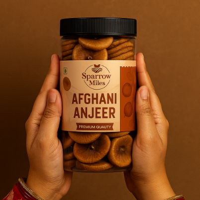 Sparrow Miles Premium Quality Afgani Anjeer Figs